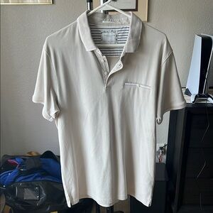 Men's Tan Polo Shirt